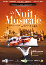 La Nuit musicale au Domaine de Chantilly